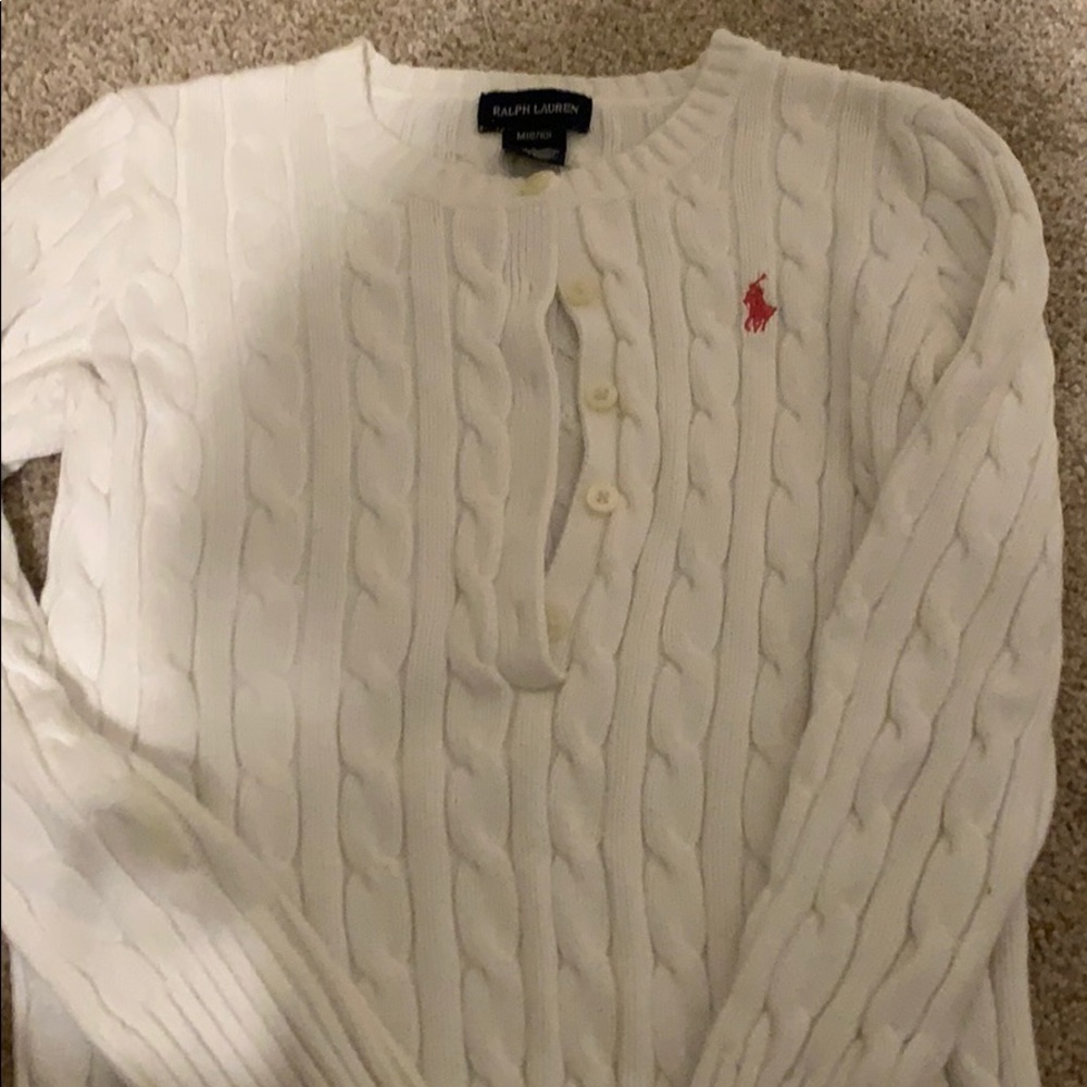 Polo long sleeved sweater
